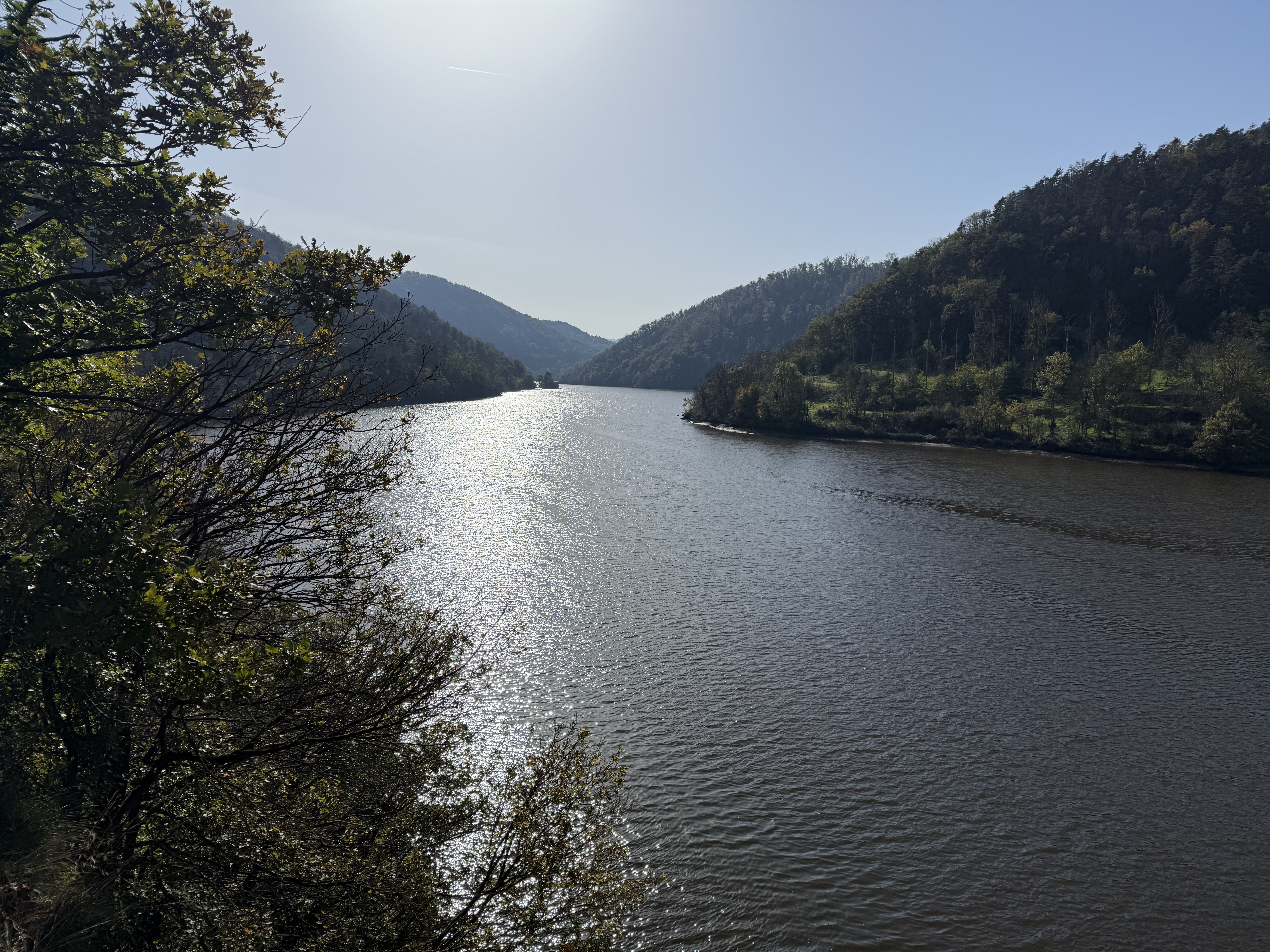 Gorges de la Loire au niveau de l'eau